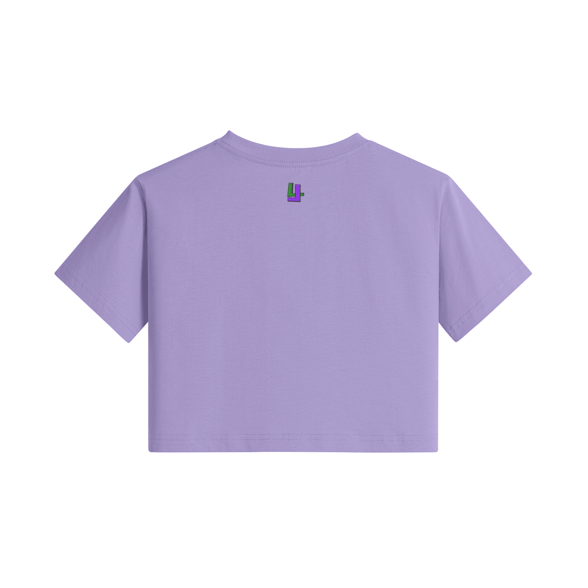 Loud Livin Deuces Crop Top T-shirt
