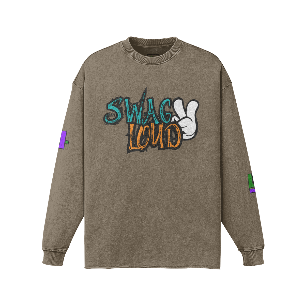 "Swag✌️Loud" Oversized T-shirt