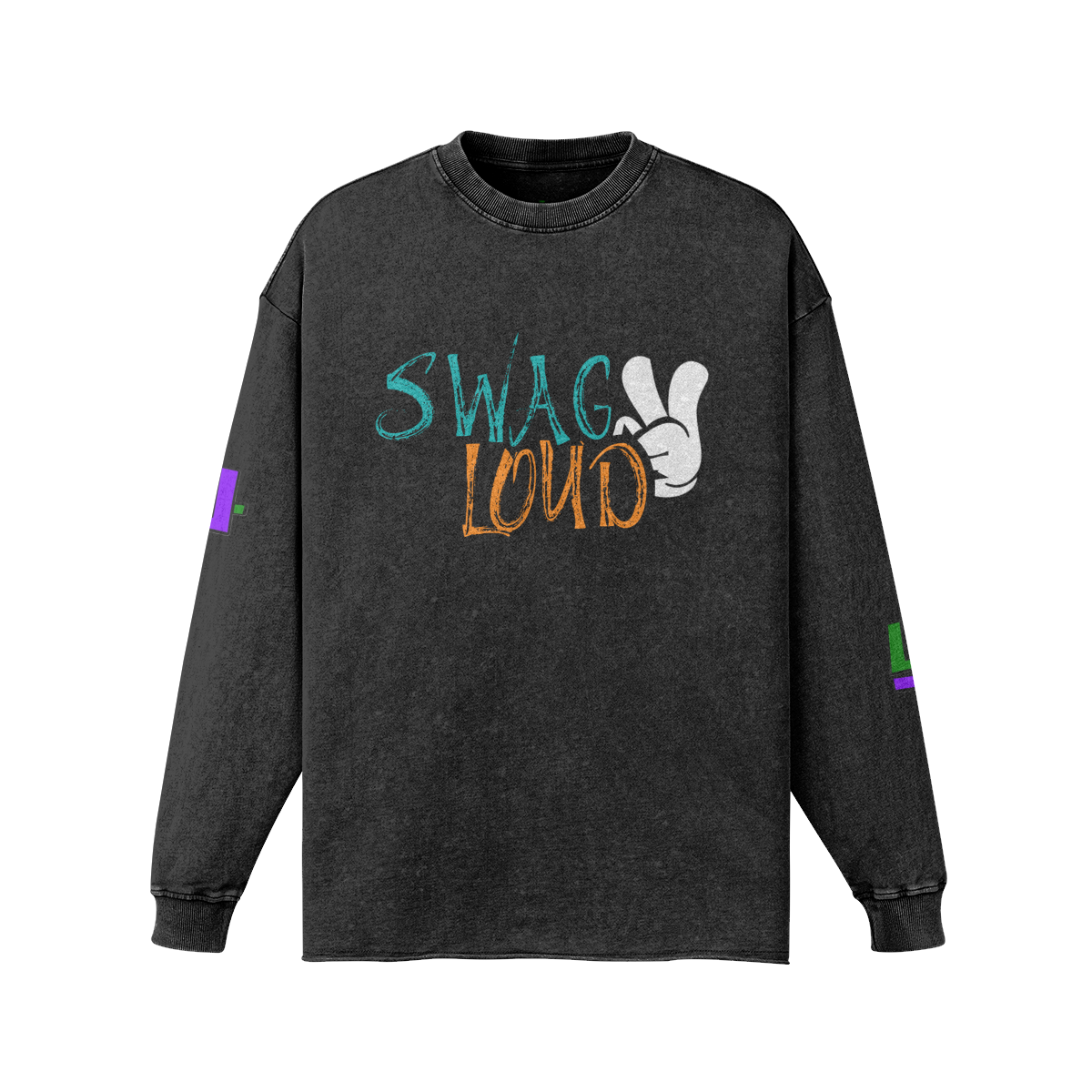 "Swag✌️Loud" Oversized T-shirt